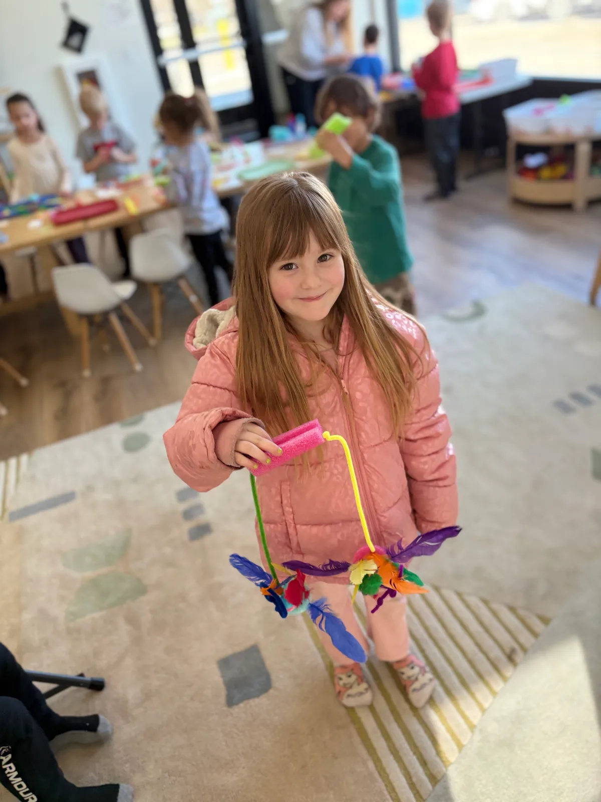 Children engaged in different activity types at Spark Academy, representing the variety of the 4's preschool program